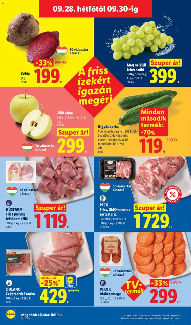 Új Lidl akciós újság 09.24.