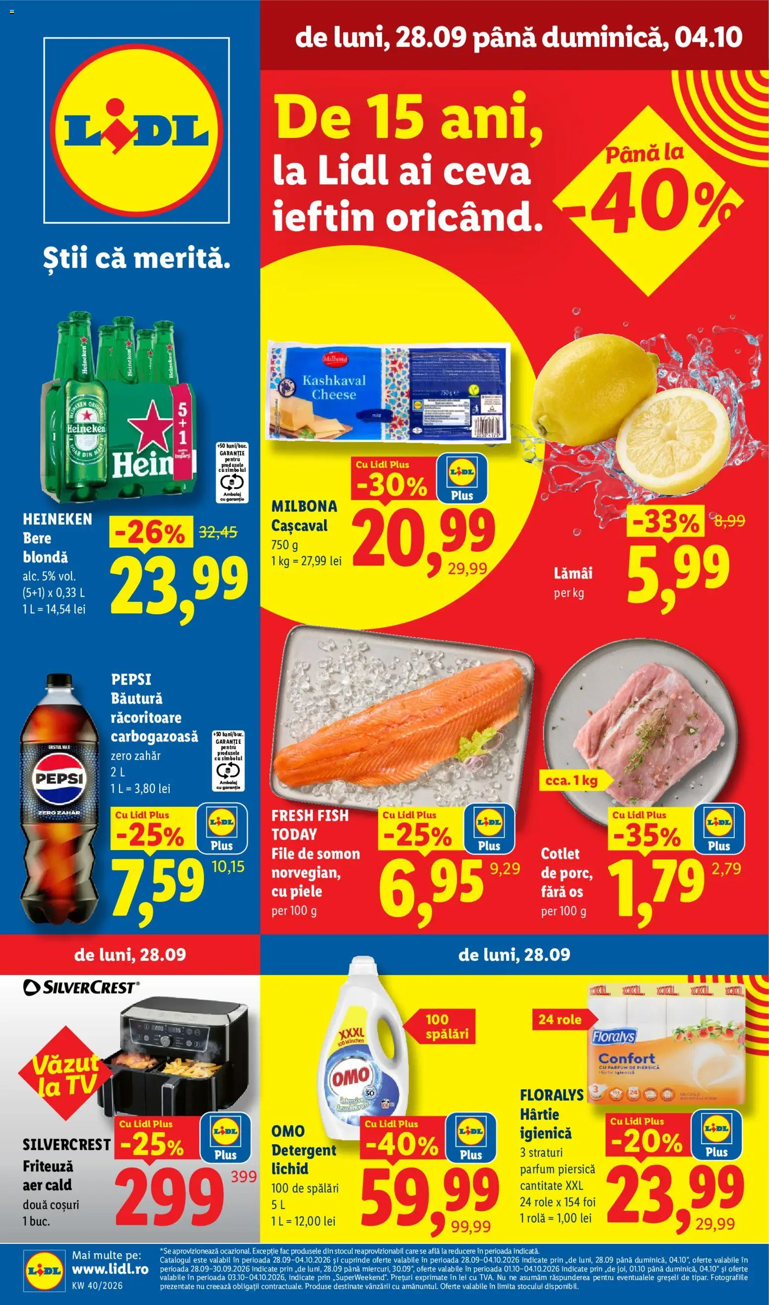 Previzualizarea de cataloage: Lidl Lidl Catalog valabil de la 28.09.2026