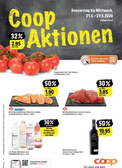 Vorschau des Merkblatts Coop aktionen vom Shop Coop gültig von 21.05.2026 bis 27.05.2026