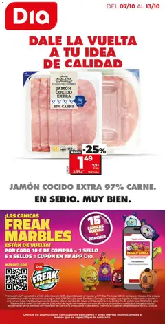 Vista previa del folleto de la tienda Dia válido desde el 07/10/2026 