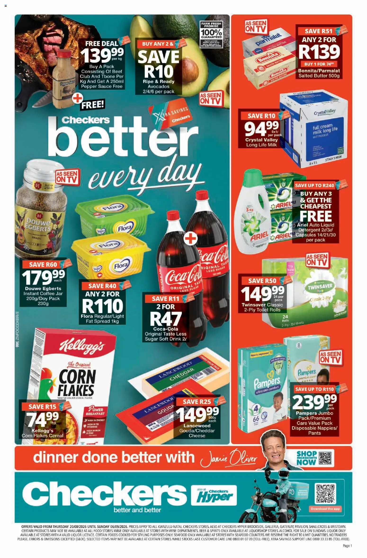 Preview of Checkers flyer valid from 20/08/2026