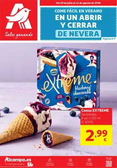 Vista previa del folleto de la tienda Alcampo válido desde el 29/07/2026 