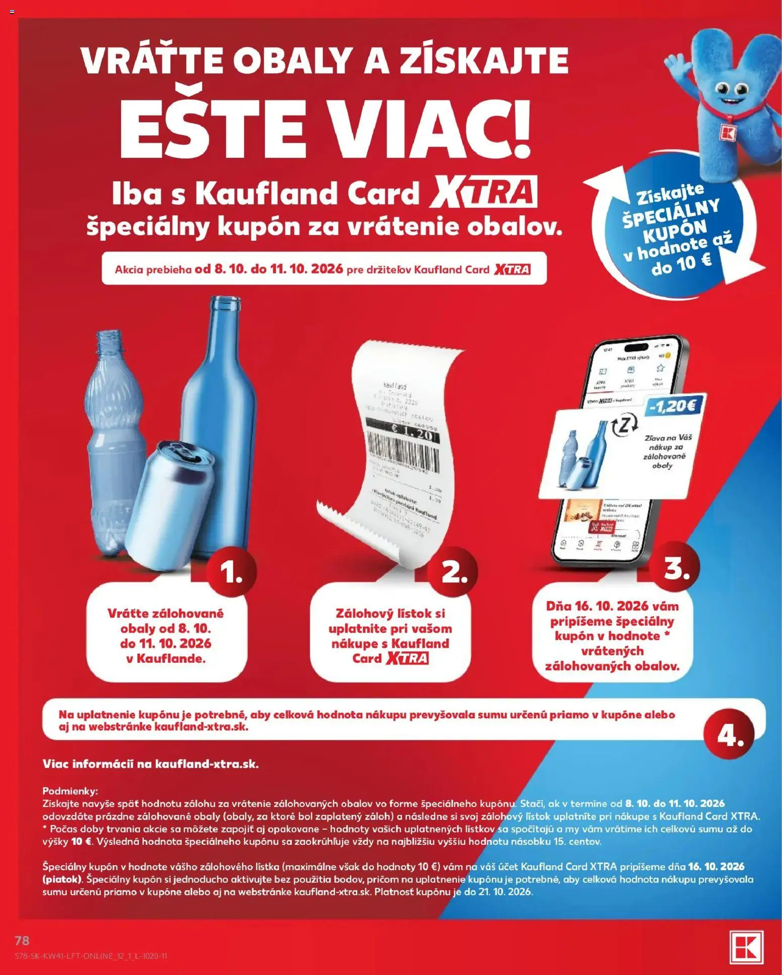 Náhľad Kaufland letáku platného od 08.10.2026