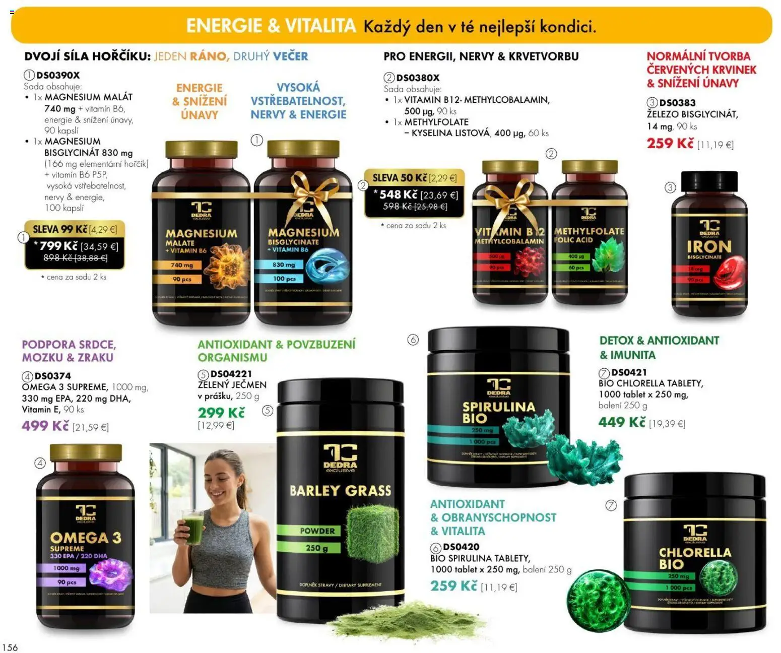 Náhľad Dedra letáku platného od 23.10.2026 - Tablet, PC, Omega 3, Omega