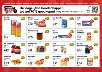 Voorbeeld van Budget Food folder van winkel Budget Food geldig vanaf 17-07-2026