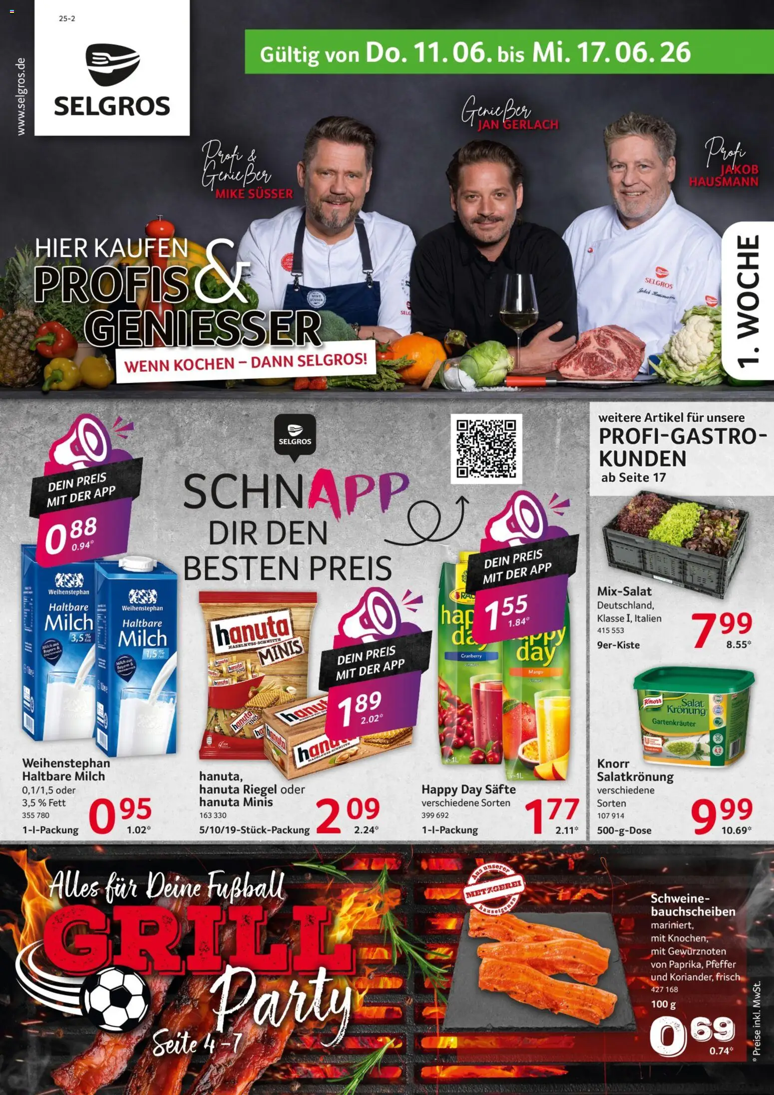 Vorschau von dem Prospekt des Geschäftes Selgros, gültig ab dem 11.06.2026