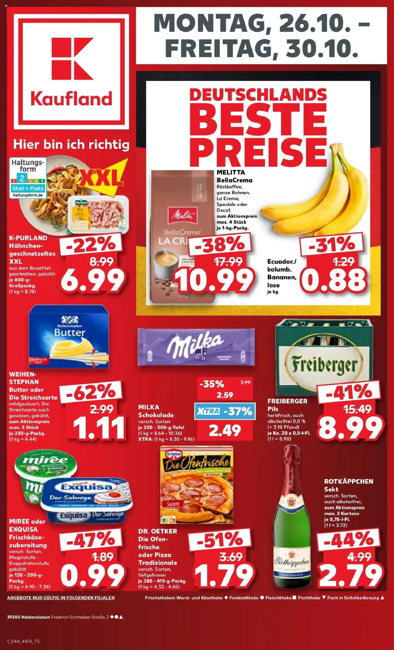 Vorschau von dem Prospekt des Geschäftes Kaufland, gültig ab dem 26.10.2026