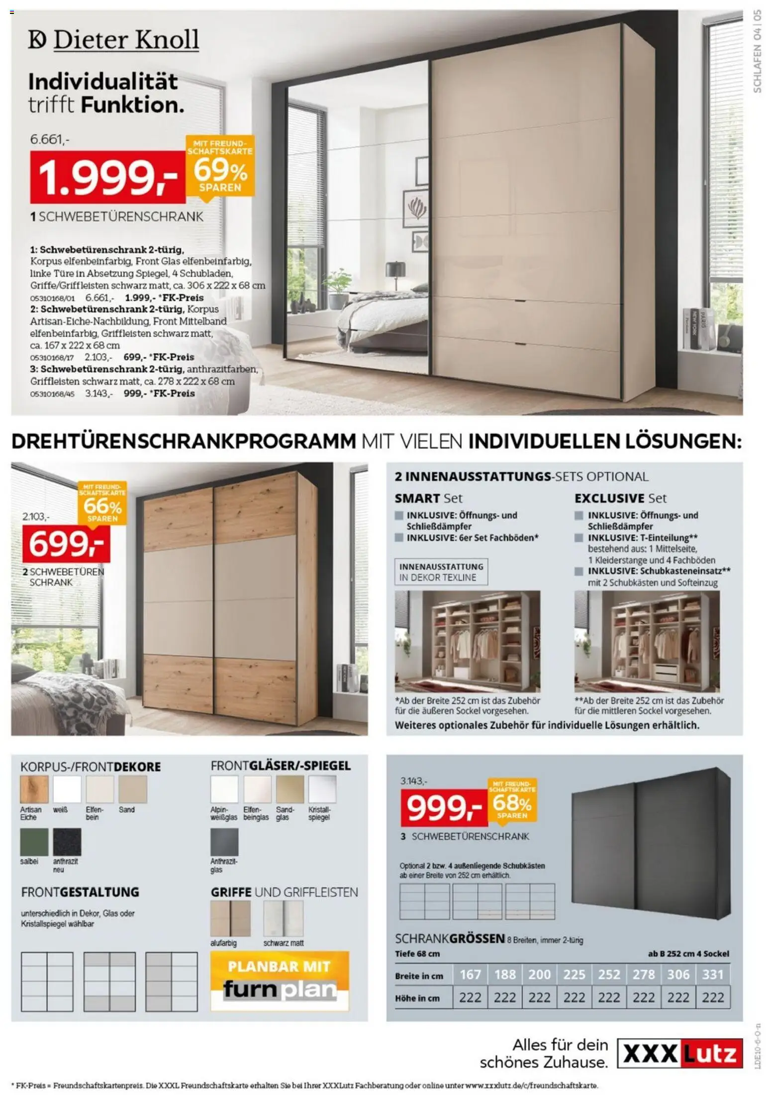 Vorschau von dem Prospekt des Geschäftes XXXLutz, gültig ab dem 17.10.2026 - Spiegel, Schrank, Schwebetürenschrank