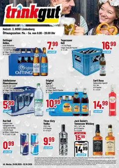 Vorschau von dem Prospekt des Geschäftes Trinkgut, gültig ab dem 28.09.2026