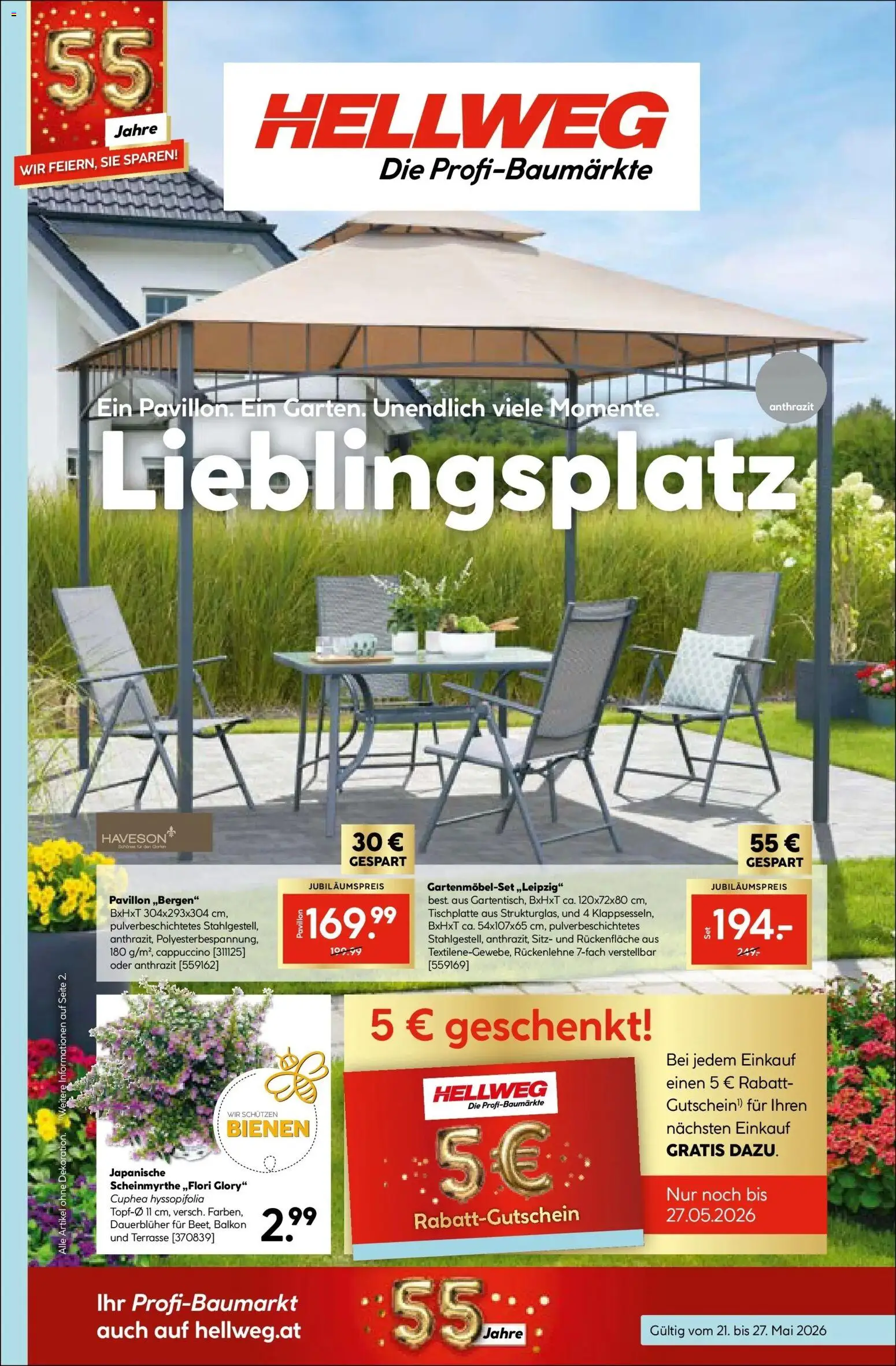 Vorschau der Angebote: HELLWEG HELLWEG Steindorf / Straßwalchen gültig ab 21.05.2026