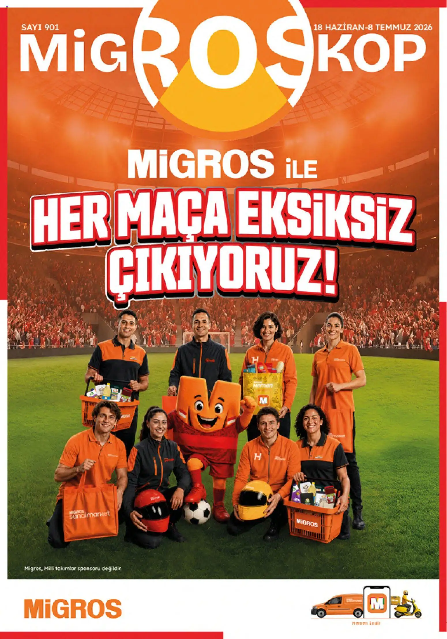 Migros Migros Katalog - Migroskop 18.06.2026 - Broşürünün önizlemesi