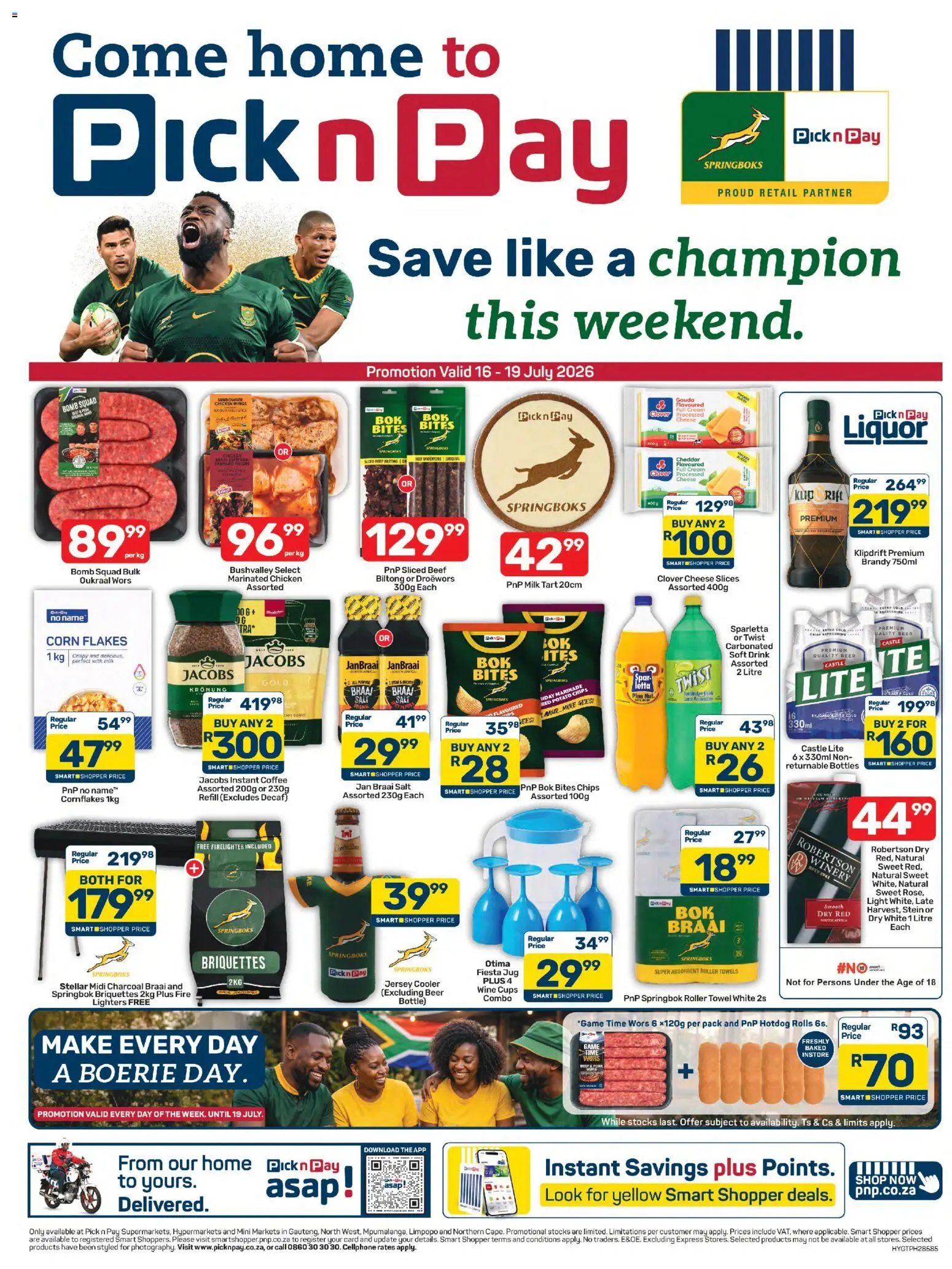 Preview of Pick n Pay flyer valid from 16/07/2026