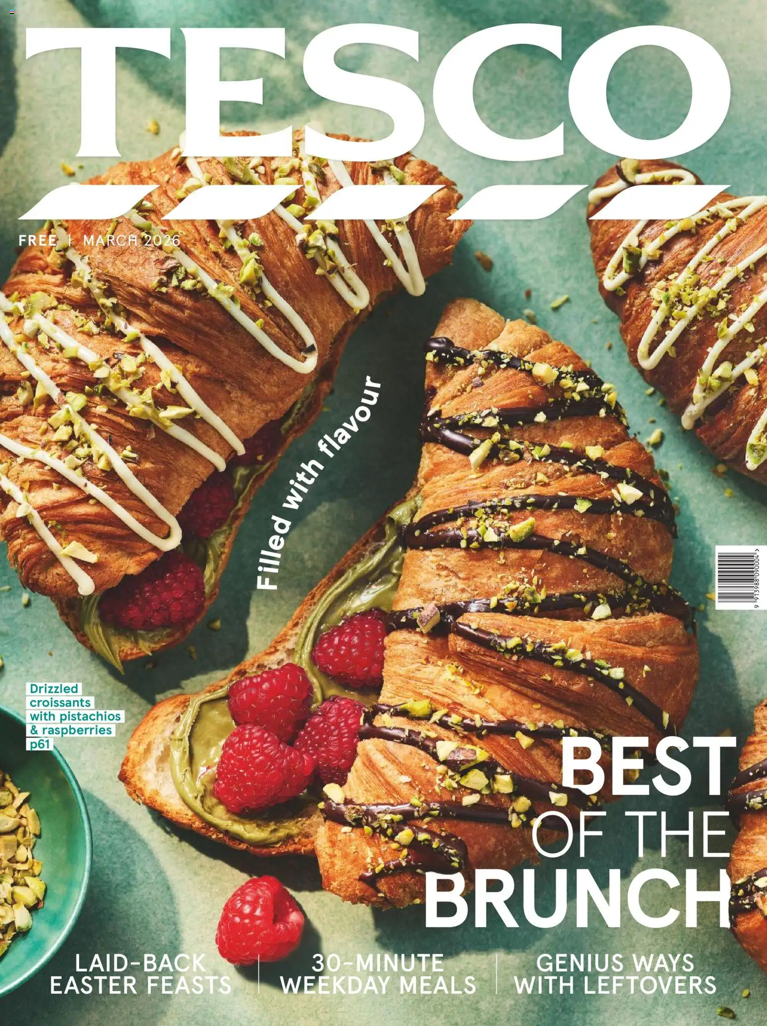 Preview of Tesco Tesco - Tesco Magazine March 2026 valid from 01/03/2026 - Pistachios, Raspberries