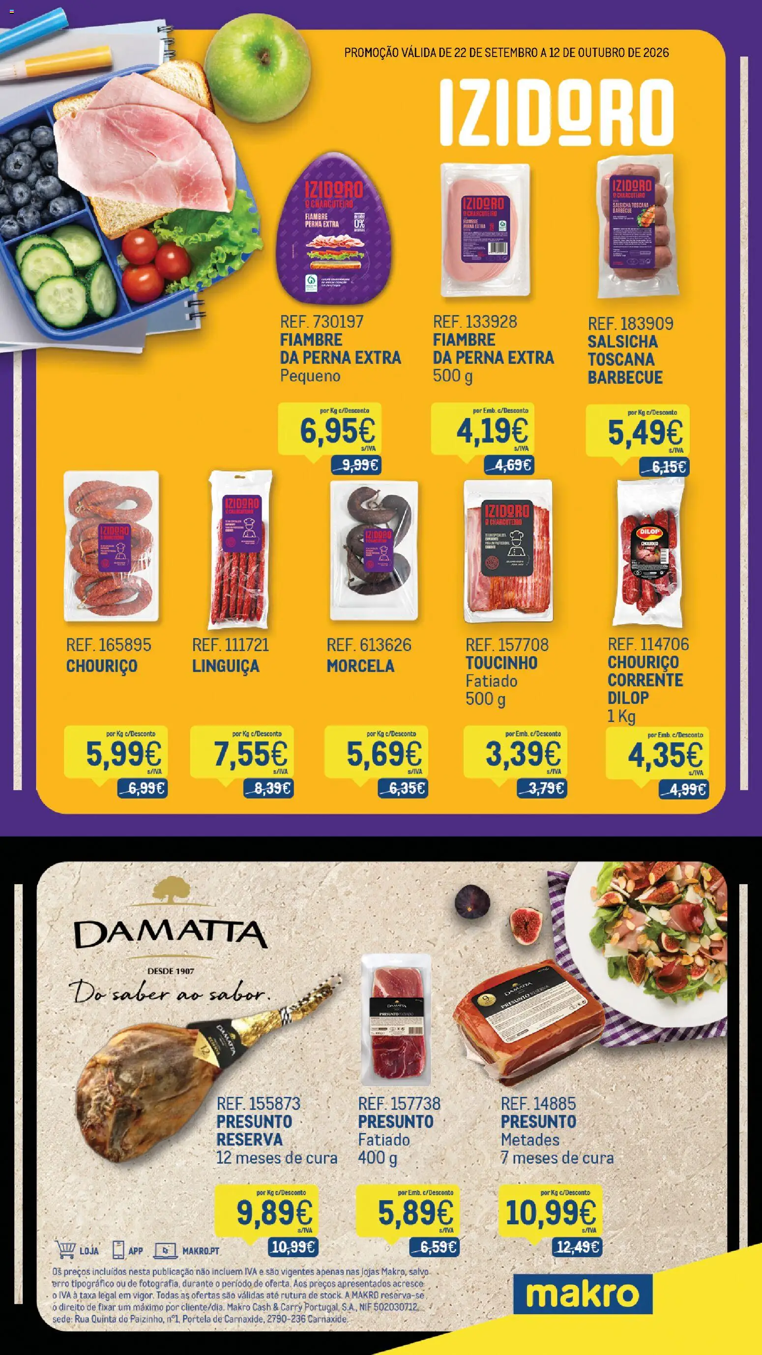 Pré-visualização do folheto da loja Makro válida a partir de 22/09/2026