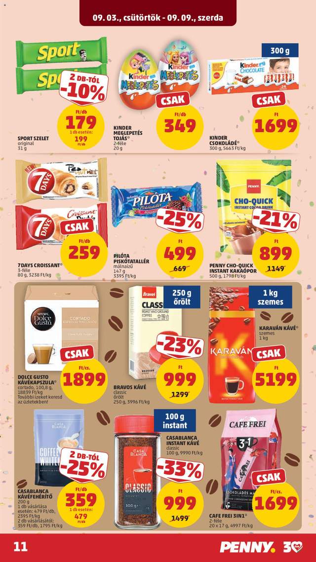Új Penny akciós újság 09.03.