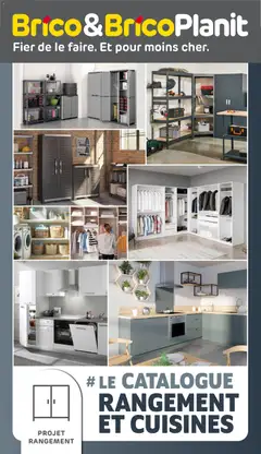 Voorbeeld van Notre catalogue rangement van winkel Brico Plan-it geldig vanaf 20/02/2026