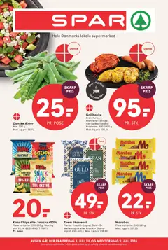 Eksempel på tilbudsavis Spar - Tilbudsavis uge 28 fra butik Spar gyldig fra 03/07/2026