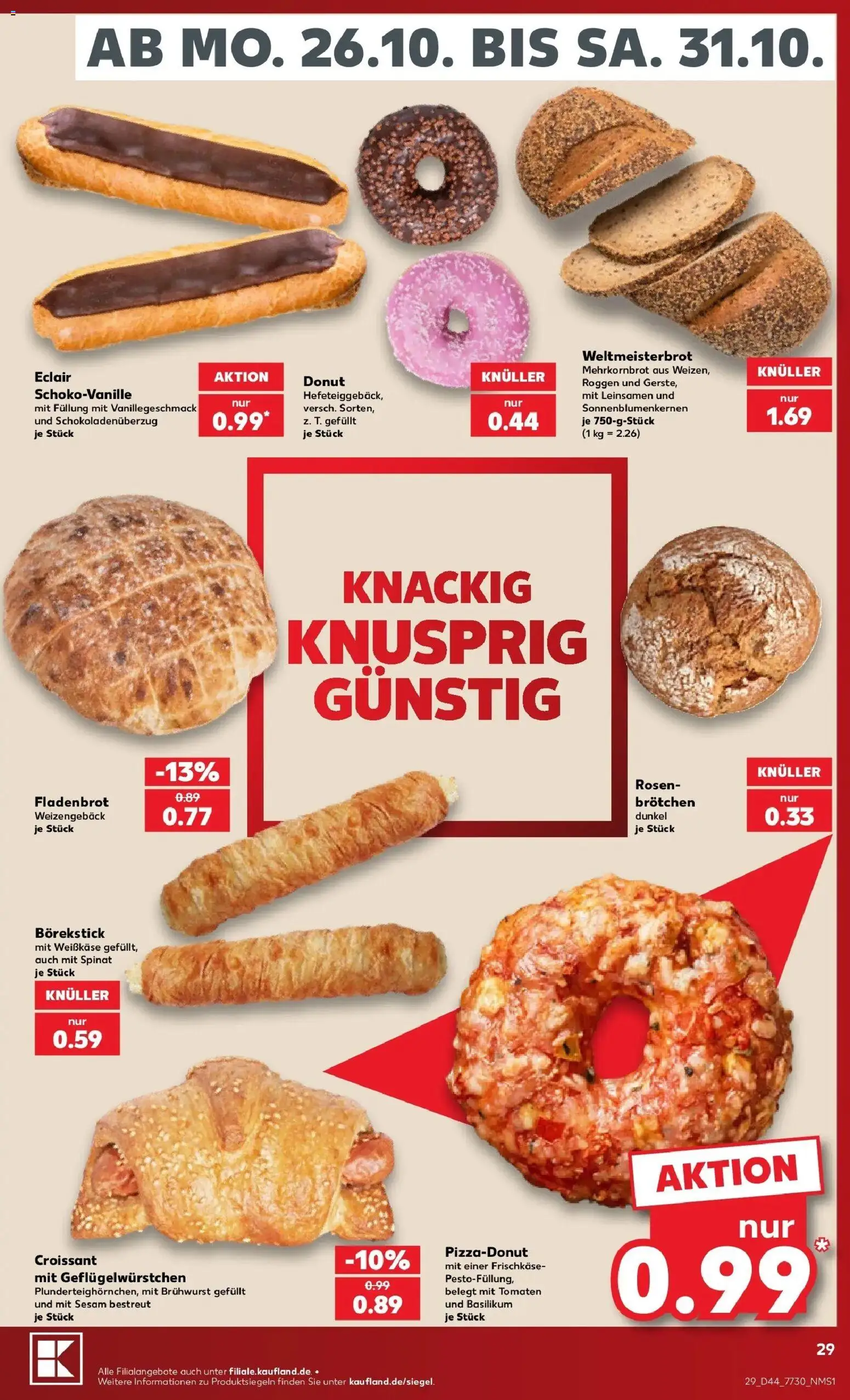 Vorschau von dem Prospekt des Geschäftes Kaufland, gültig ab dem 26.10.2026