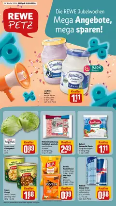 Vorschau von dem Prospekt des Geschäftes Rewe, gültig ab dem 21.09.2026