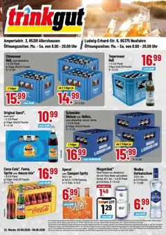 Vorschau von dem Prospekt des Geschäftes Trinkgut, gültig ab dem 03.08.2026