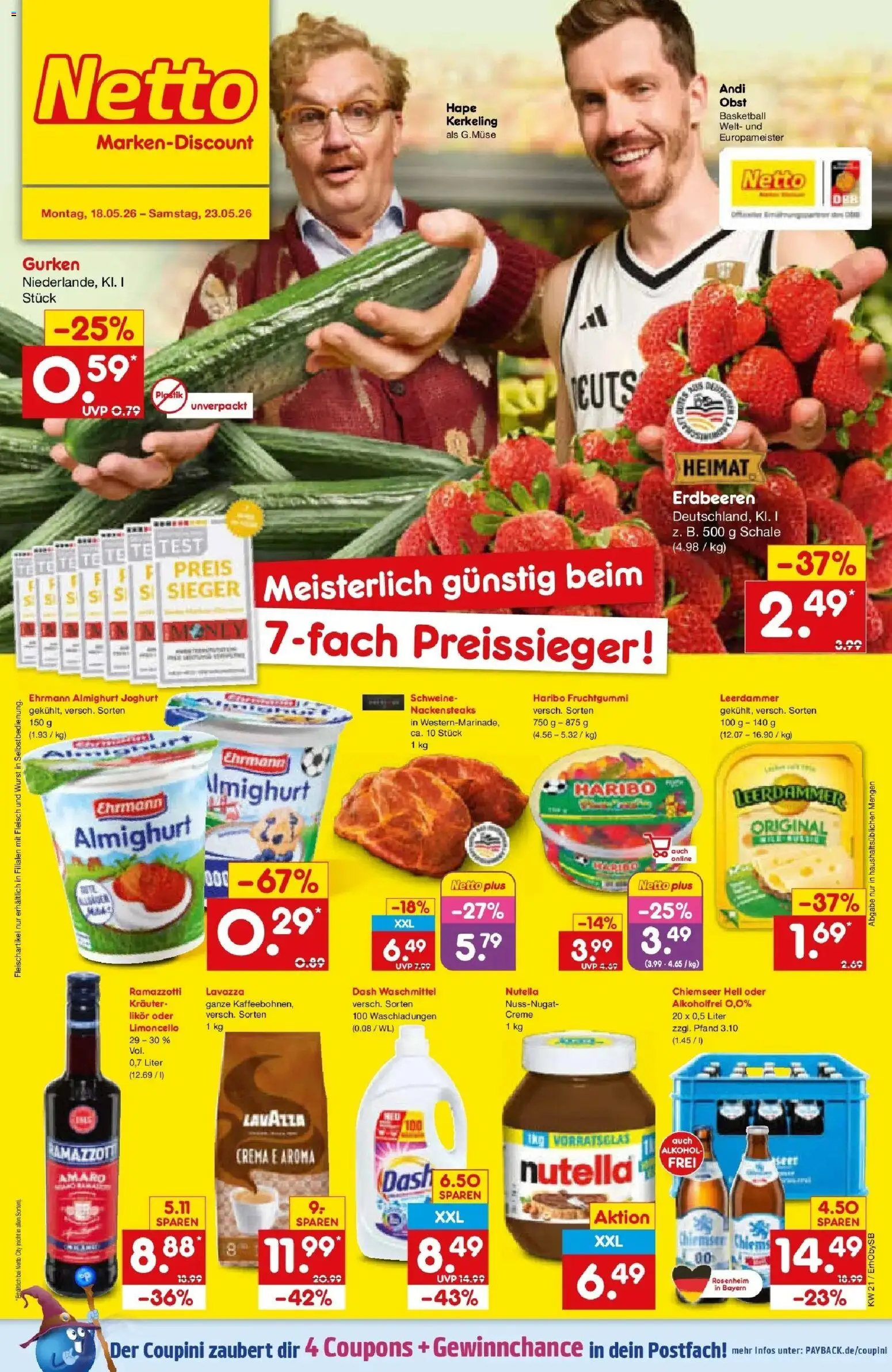 Vorschau von dem Prospekt des Geschäftes Netto Marken-Discount, gültig ab dem 17.05.2026