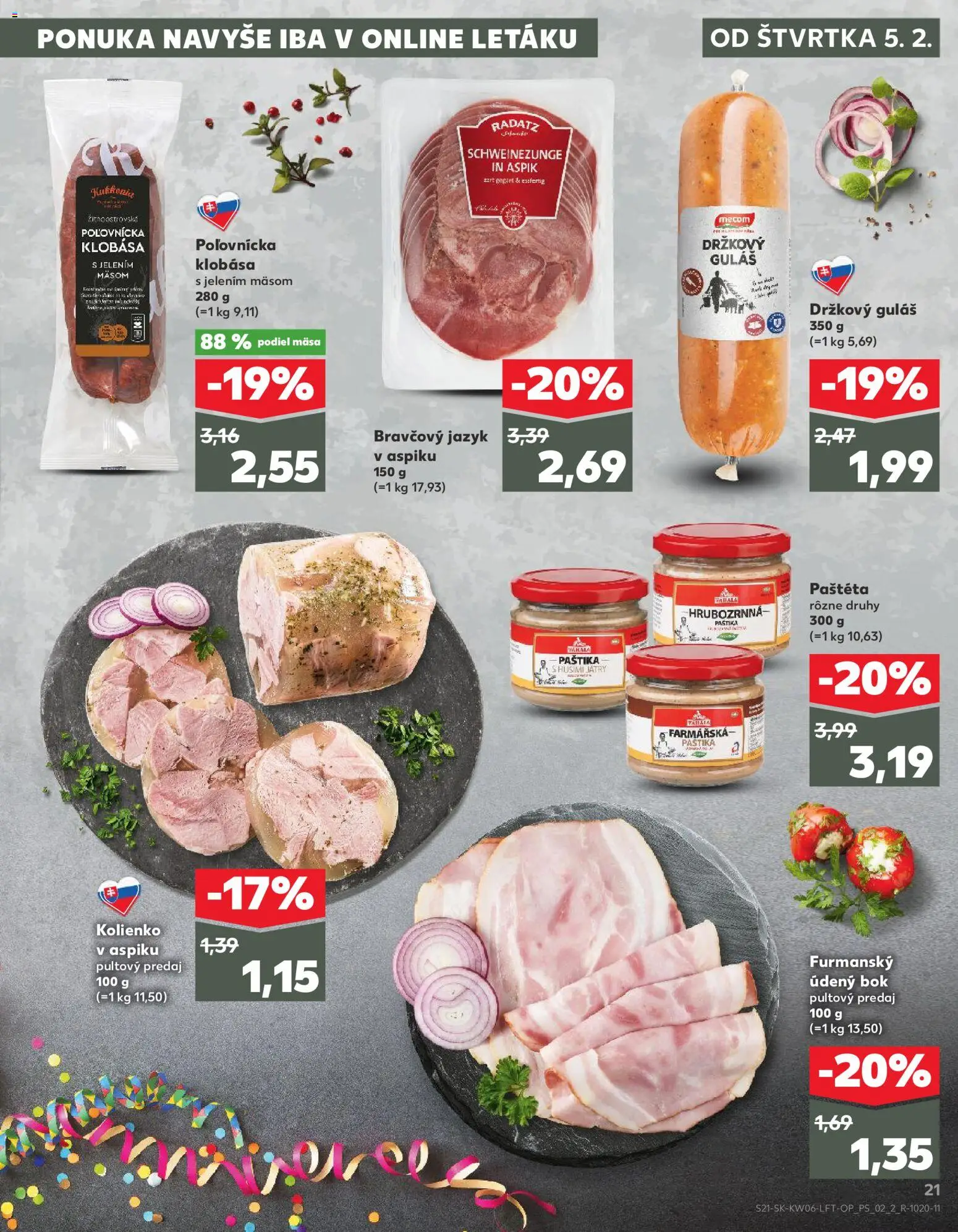 Náhľad Kaufland letáku platného od 05.02.2026