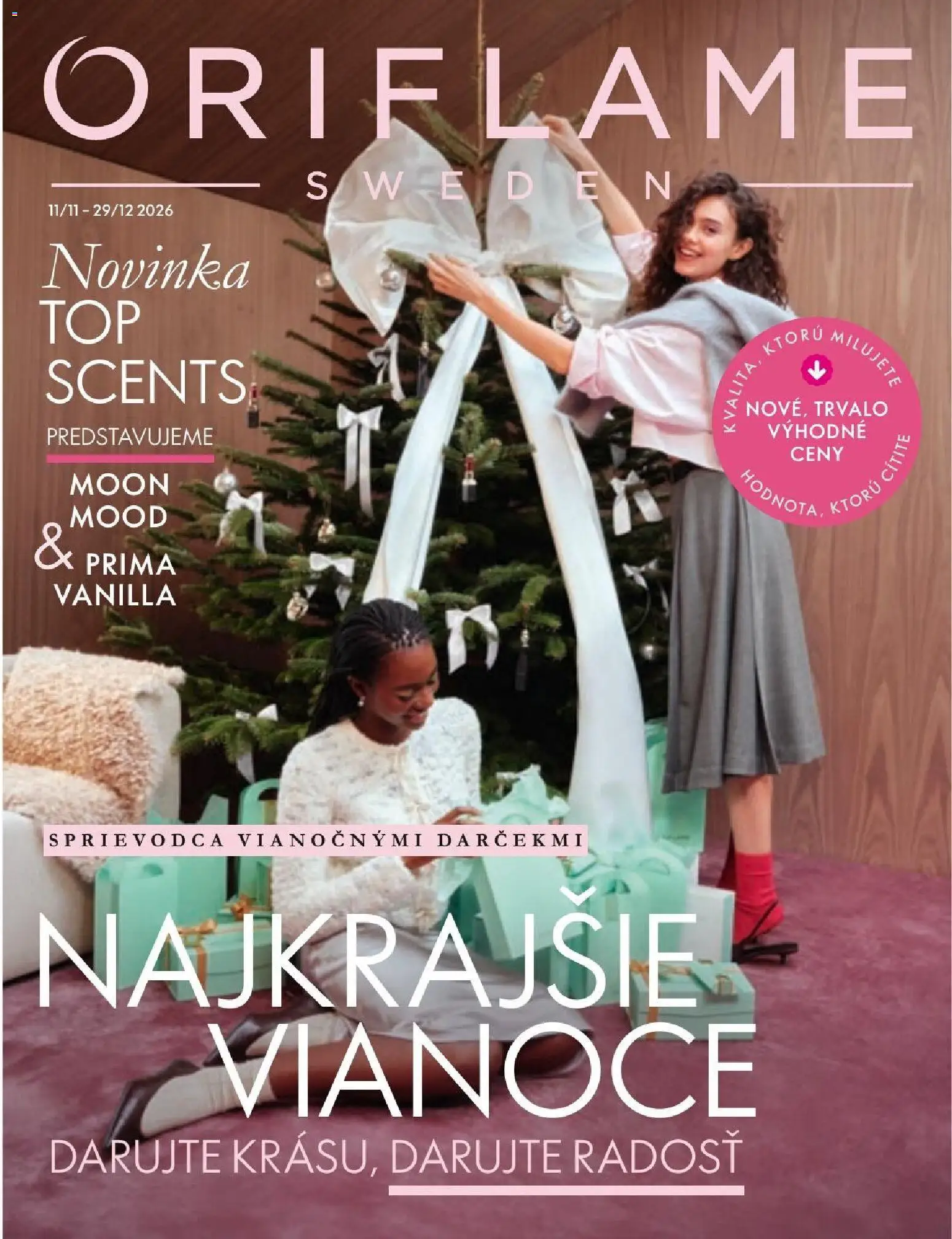 Náhľad Oriflame letáku platného od 11.11.2026