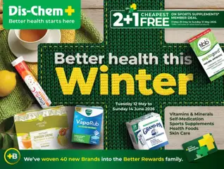 Preview of Dis-Chem flyer valid from 12/05/2026