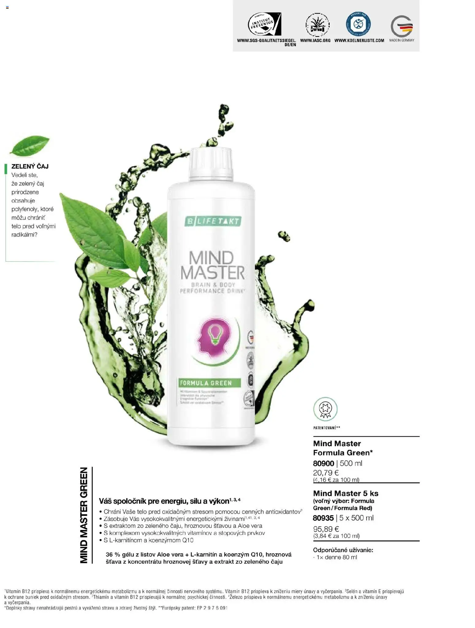Náhľad LR letáku platného od 22.05.2026 - Aloe Vera, Čaj, Zelený čaj, Šťava