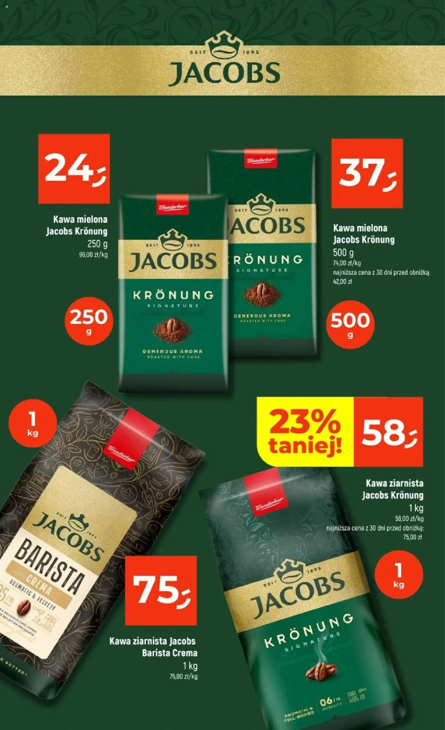 Pogląd gazetki "Dealz gazetka - Jesienna Rozgrzewka" ze sklepu Dealz ważnej od 01.10.2026 - Kawa, Jacobs, Kawa ziarnista, Kawa mielona