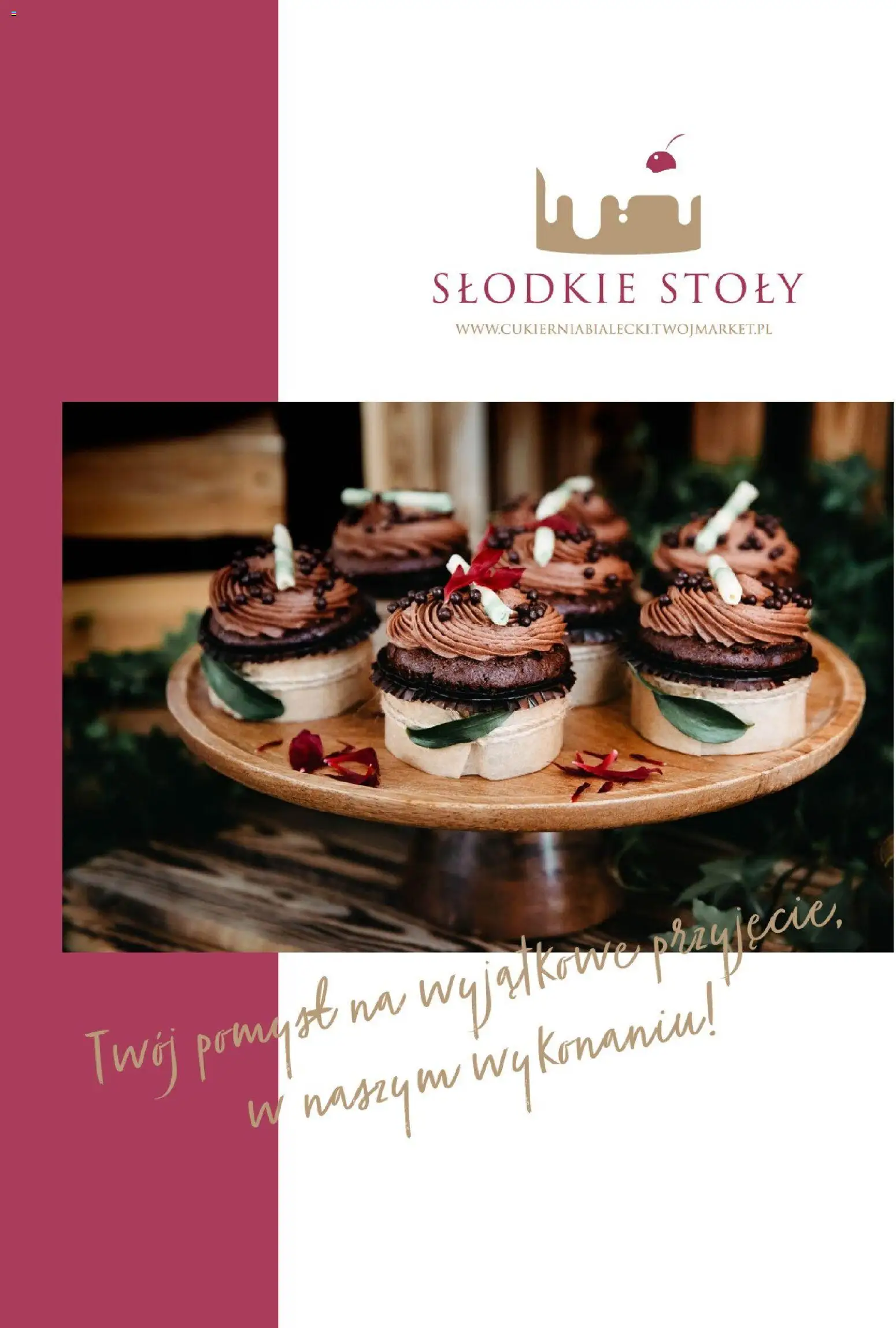 Pogląd gazetki "Słodkie stoły" ze sklepu Twój Market ważnej od 30.07.2021