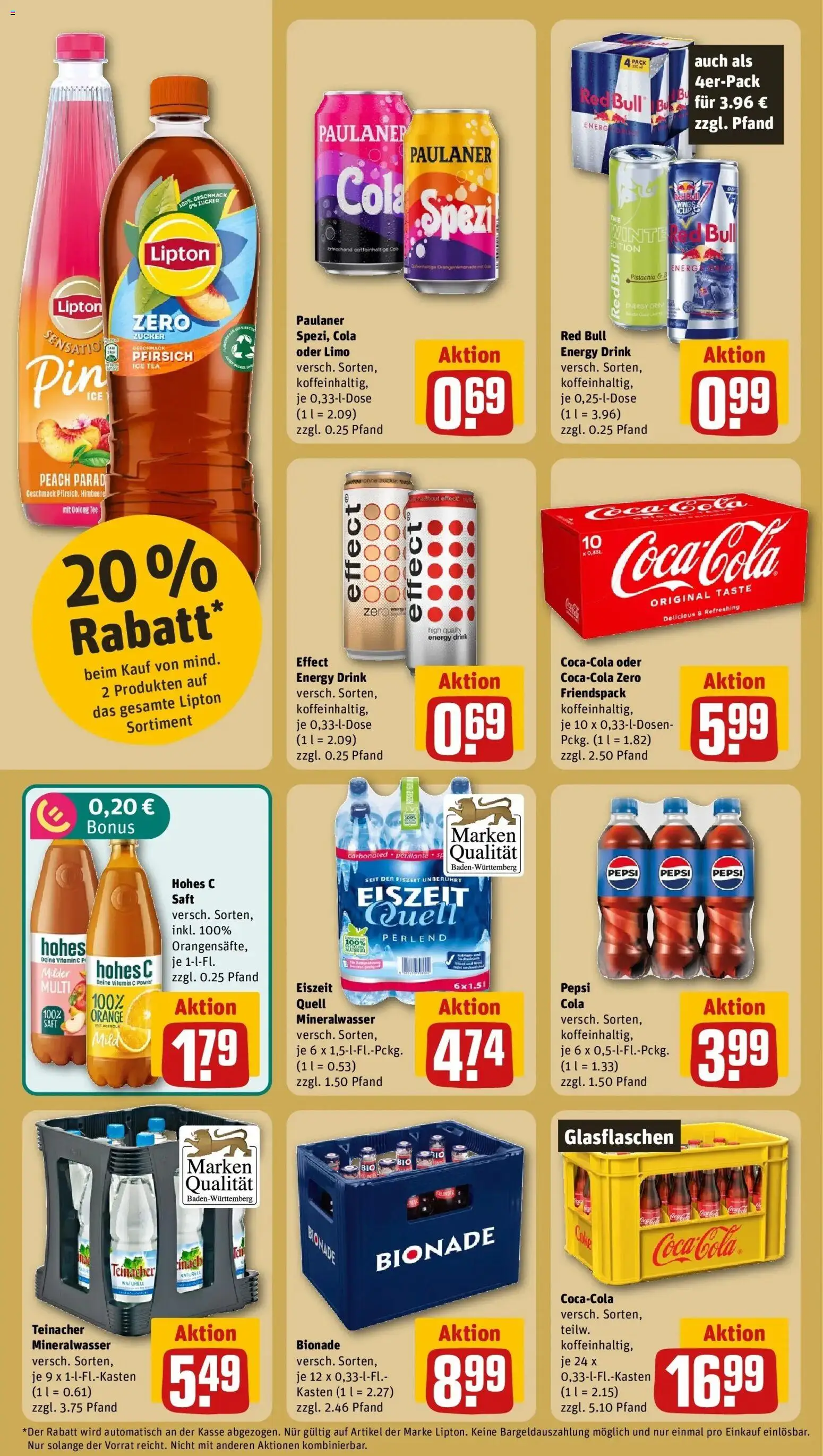 Vorschau von dem Prospekt des Geschäftes Rewe, gültig ab dem 19.10.2026