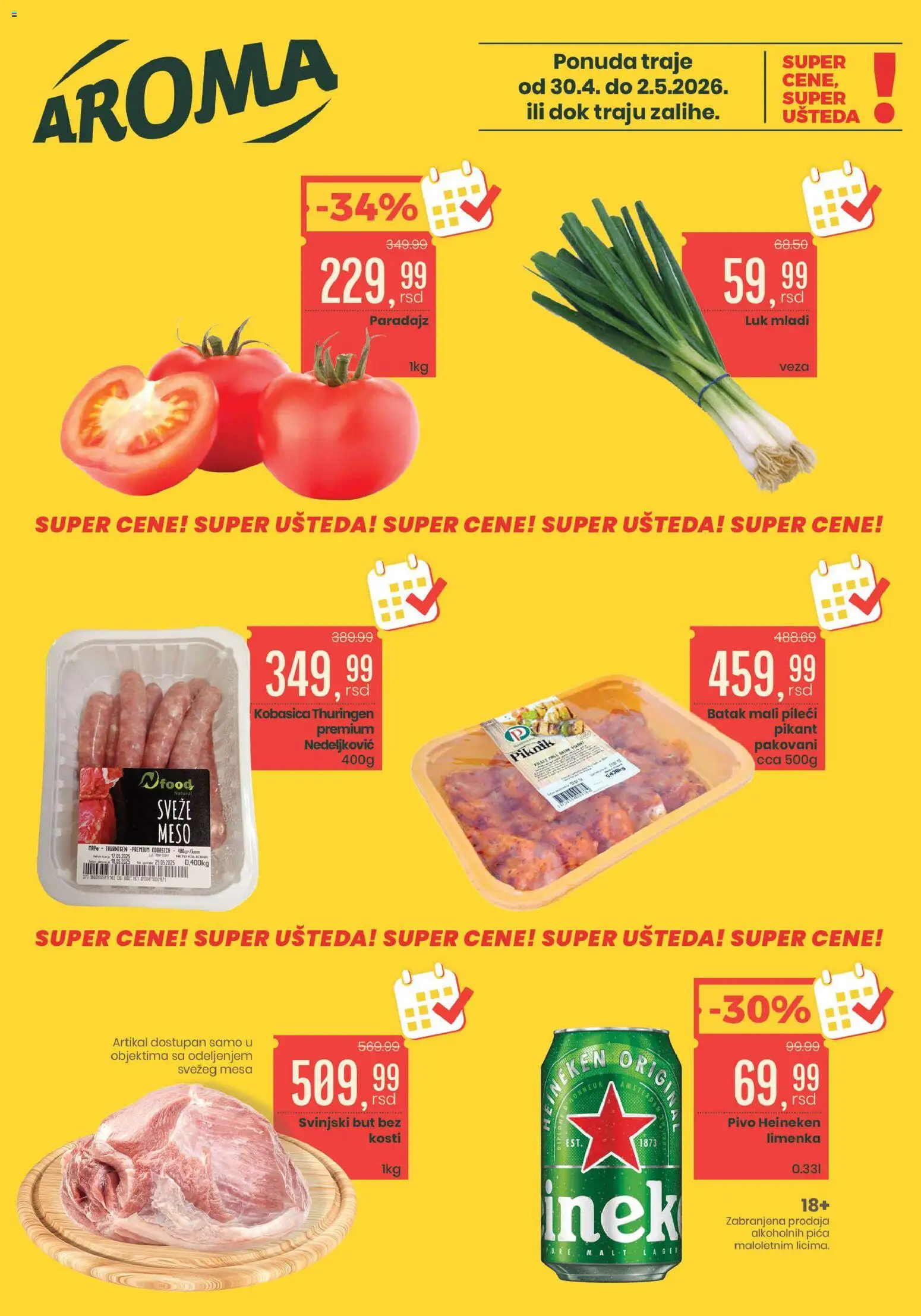 Pregled Aroma Market kataloga - važi od 30.04.2026
