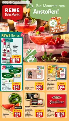 Vorschau von dem Prospekt des Geschäftes Rewe, gültig ab dem 14.06.2026