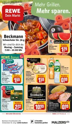 Vorschau von dem Prospekt des Geschäftes Rewe, gültig ab dem 03.08.2026