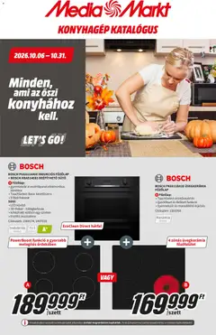 Media Markt - Media Markt akciós újság megtekintése, amely érvényes 2026.10.06.-től