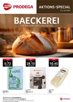 Vorschau des Merkblatts Prodega aktionen Bäckerei vom Shop Prodega gültig von 04.05.2026 bis 09.05.2026