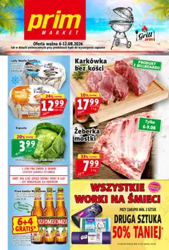 Pogląd gazetki "Prim Market gazetka" ze sklepu Prim Market ważnej od 06.08.2026