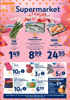 Kaupan K-Supermarket K-Supermarket tarjoukset esikatselu, voimassa 07/05/2026