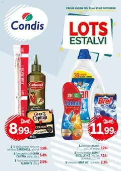 Vista previa del folleto de la tienda Condis válido desde el 16/09/2026 