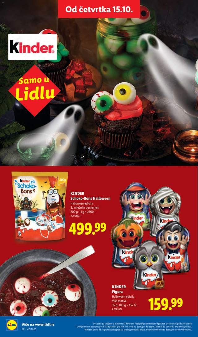 Novi Lidl katalog od 15.10.