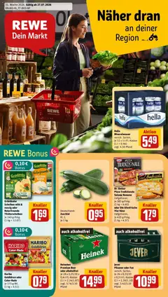 Vorschau von dem Prospekt des Geschäftes Rewe, gültig ab dem 27.07.2026