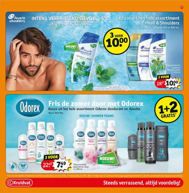 Nieuwe Kruidvat folder vanaf 23-06