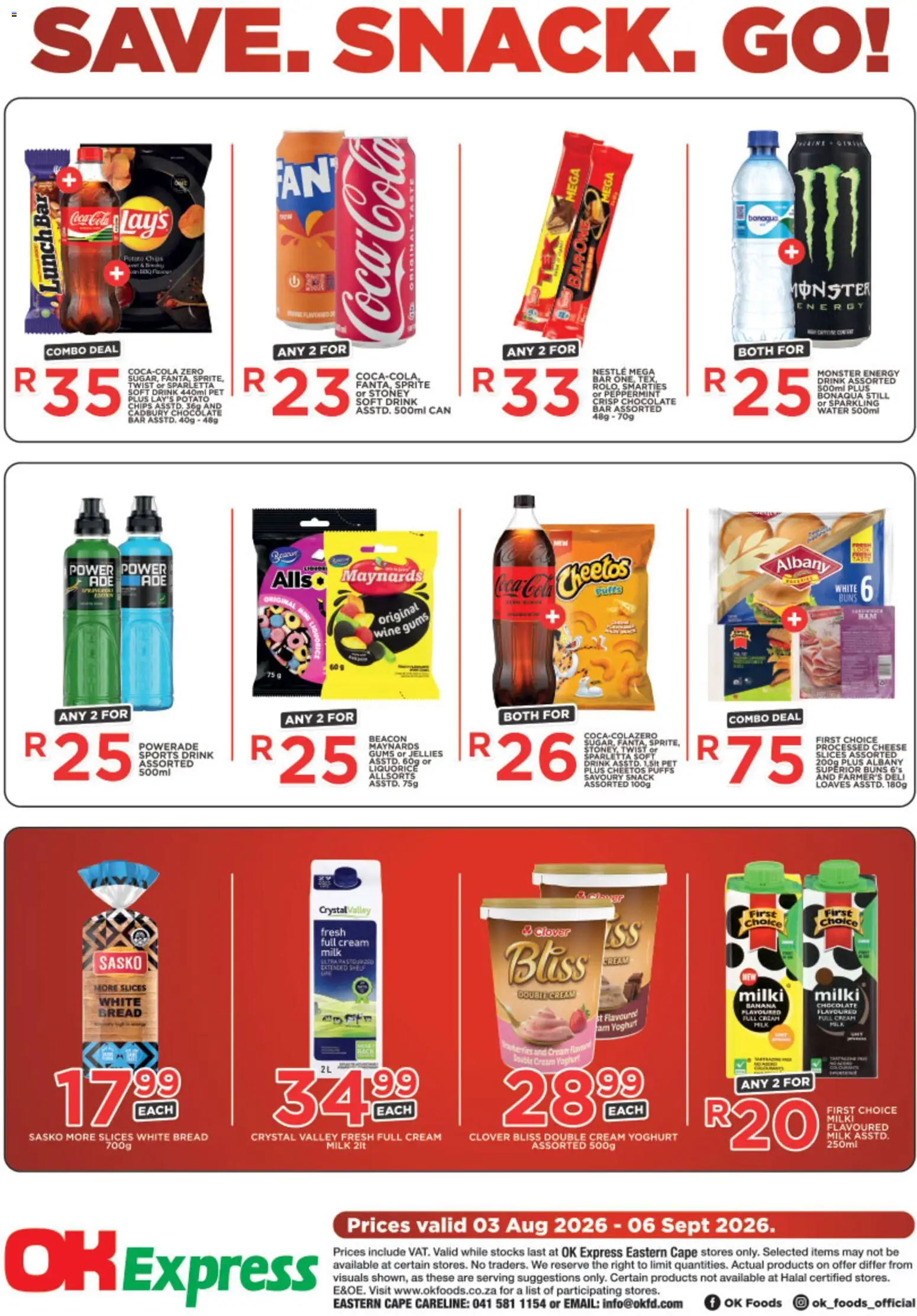 Preview of OK Foods flyer valid from 03/08/2026