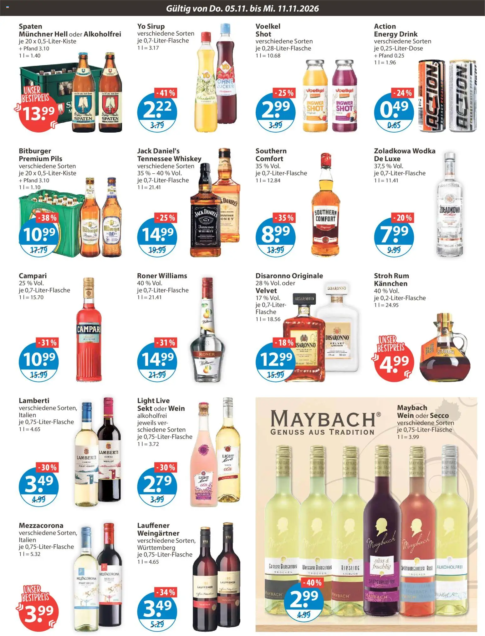 Vorschau von dem Prospekt des Geschäftes V-Markt, gültig ab dem 05.11.2026