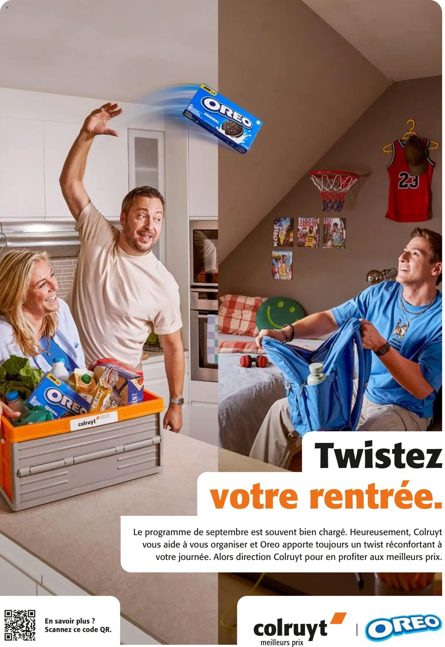 Prévisualisation de Colruyt catalogue du magasin Colruyt formulaire valide 23/09/2026 - Oreo