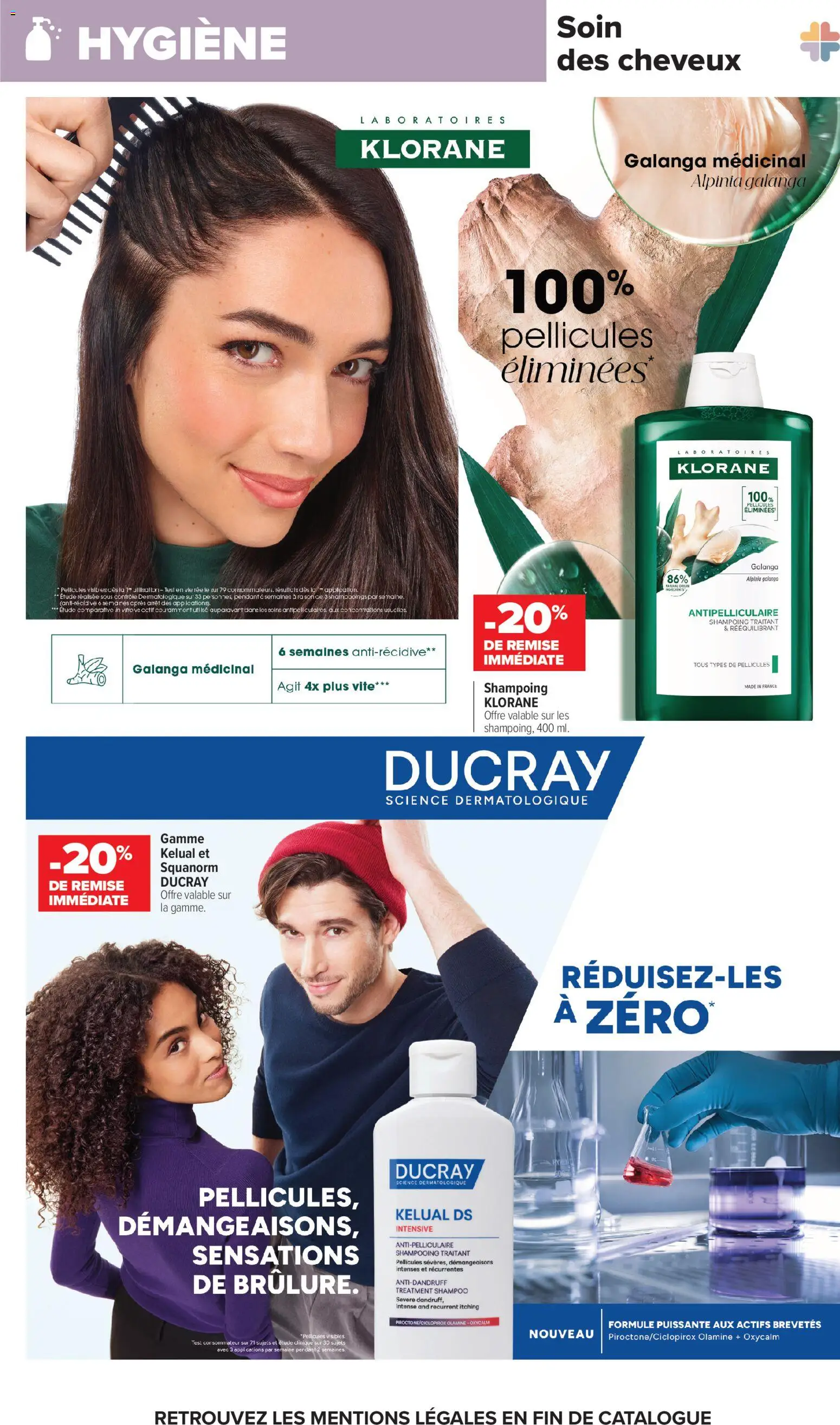 Prévisualisation de Carrefour Ma parapharmacie, soyez acteur de votre bien-être du magasin Carrefour formulaire valide 28/10/2026 - Shampoing, Shampooing, Hygiène