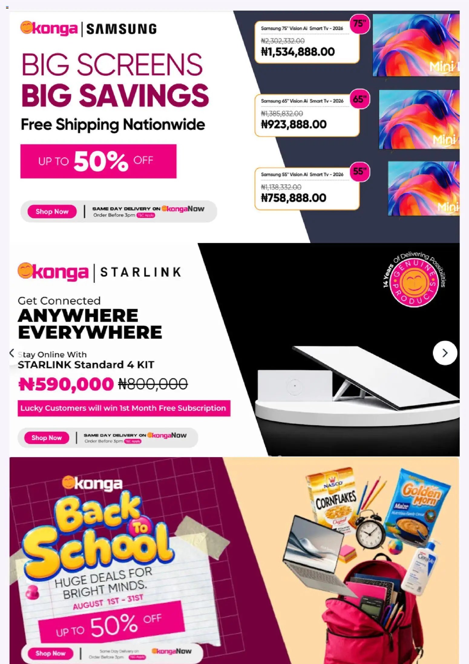 Preview of Konga Konga Catalogue valid 17/08/2026