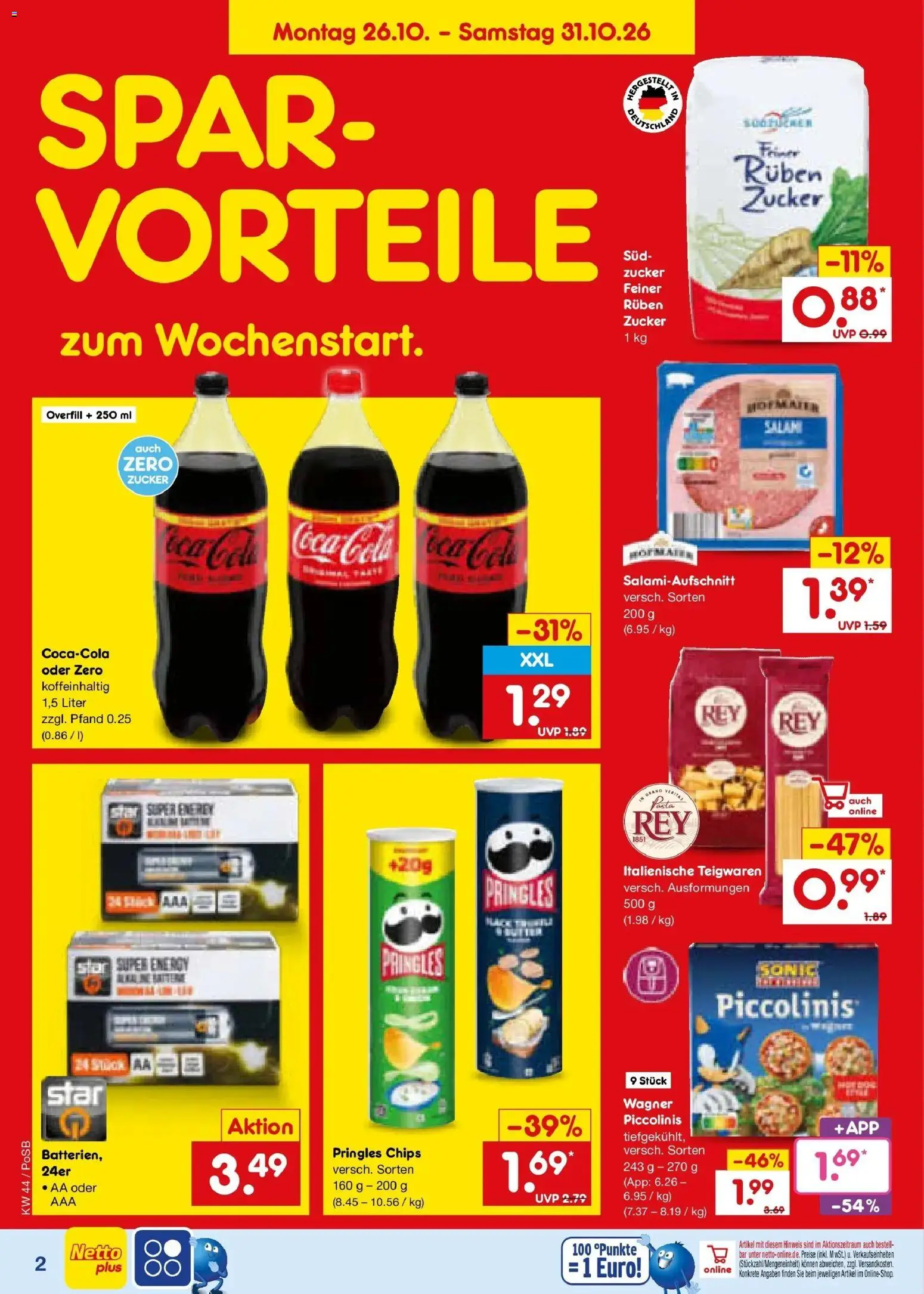 Vorschau von dem Prospekt des Geschäftes Netto Marken-Discount, gültig ab dem 26.10.2026