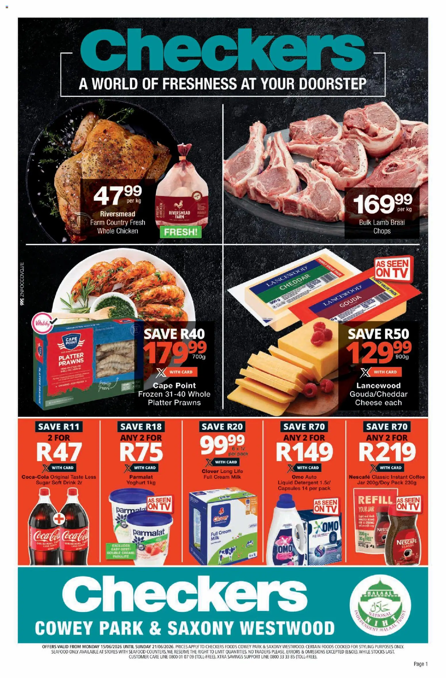 Preview of Checkers flyer valid from 15/06/2026